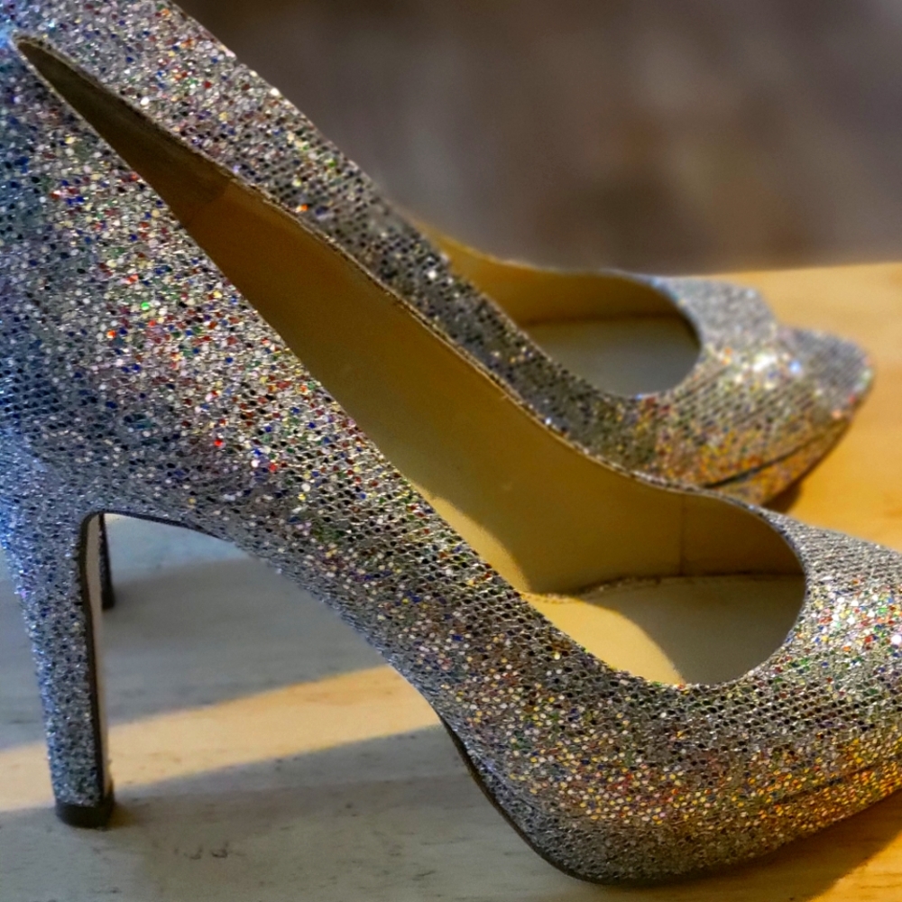 INC concepts 4.5inch peeptoe heels